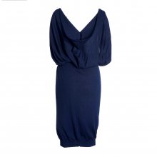 ΦΟΡΕΜΑ ΜΠΛΕ ΚΑΣΜΙΡ ΜΕΤΑΞΙ ΑΜΑΝΙΚΟ ΜΑΚΡΥ NINA RICCI M