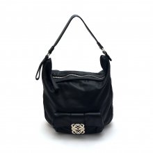 ΤΣΑΝΤΑ ΜΑΥΡΗ ΔΕΡΜΑΤΙΝΗ LOEWE