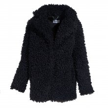 ΠΑΛΤΟ ΜΑΥΡΟ ΠΑΤ ΑΣΤΡΑΚΑΝ (ONE SIZE) JAKKE