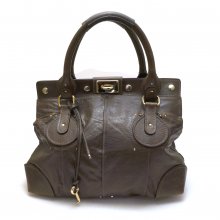 ΤΣΑΝΤΑ ΜΕΓΑΛΗ ΓΚΡΙ ΛΟΥΣΤΡΙΝΙ ΜΕ ΜΙΚΡΑ ΤΡΟΥΚΣ CHLOE