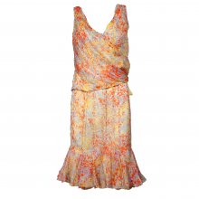 ΣΕΤ ΤΟΠ 40 & ΜΙΝΤΙ ΦΟΥΣΤΑ 42 ΜΕΤΑΞΩΤΟ ΠΟΡΤΟΚΑΛΙ-ΚΙΤΡΙΝΟ EMANUEL UNGARO 