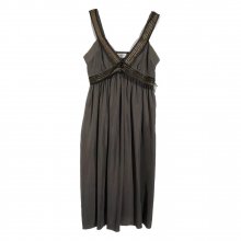 ΦΟΡΕΜΑ ΧΑΚΙ ΜΕΤΑΞΙ ΒΡΟΝΖΕ-ΧΑΝΤΡΕΣ 36 LANVIN