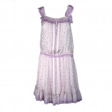 ΦΟΡΕΜΑ ΜΕΤΑΞΩΤΟ ΛΕΥΚΟ-ΜΩΒ ΛΟΥΛΟΥΔΙΑ 40 ROBERTO CAVALLI