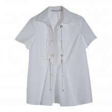 ΠΟΥΚΑΜΙΣΑ ΛΕΥΚΗ ΧΡΥΣΑ-ΤΡΟΥΚΣ ΖΙΚΖΑΚ-ΚΟΡΔΟΝΙ 36 CHRISTIAN DIOR