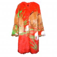 ΓΟΥΝΑ (FAUX) ΚΟΚΚΙΝΗ ΠΟΛΥΧΡΩΜΗ MARCO DE VINCENZO 