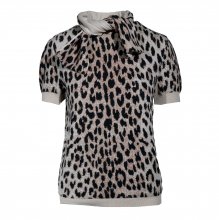 ΤΟΠ ΛΕΟΠΑΡ ΠΛΕΚΤΟ ΚΟΝΤΟΜΑΝΙΚΟ VALENTINO SIZE:L