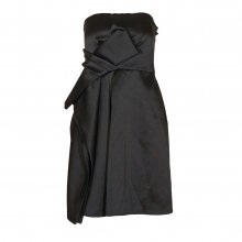 ΦΟΡΕΜΑ ΣΤΡΑΠΛΕΣ ΜΑΥΡΟ ΜΕ ΦΙΟΓΚΟ 42 HALSTON 