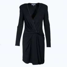 ΦΟΡΕΜΑ ΜΑΥΡΟ ΜΙΝΤΙ ΑΣΗΜΙ ΛΕΠΤ ΒΑΤΕΣ EMILIO PUCCI FR 38