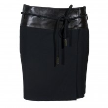 ΦΟΥΣΤΑ ΜΑΥΡΗ ΜΙΝΤΙ ΔΕΡΜΑ ΖΩΝΗ ΚΟΡΔΟΝΙ GUCCI IT 42