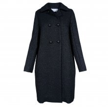 CHLOE ΜΑΥΡΟ ΠΑΛΤΟ ΜΕ LUREX SIZE:38