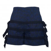 GOEN.J ΣΟΡΤΣ ΜΠΛΕ ΜΕ ΜΑΥΡΟ ΚΑΙ ΦΙΟΓΚΟΥΣ ΣΤΟ ΠΛΑΙ SIZE:UK10