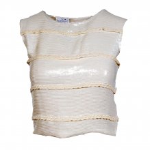 ΤΟΠ ΚΟΝΤΟ ΕΚΡΟΥ ΜΕ ΠΑΓΙΕΤΕΣ VALENTINO 8