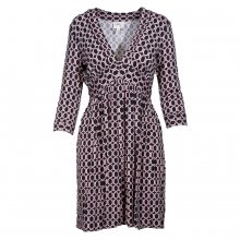 ΦΟΡΕΜΑ ΜΑΥΡΟ ΡΟΖ ΓΕΩΜΕΤΡΙΚΟ PRINT MILLY S