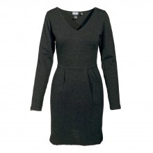 ΦΟΡΕΜΑ ΣΚΟΥΡΟ ΓΚΡΙ ΠΛΕΚΤΟ ΜΑΛΛΙΝΟ DKNY SIZE:S