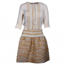 ΣΕΤ ΦΟΡΕΜΑ ΜΕ ΖΑΚΕΤΑ ΚΕΝΤΗΜΕΝΑ OSCAR DE LA RENTA S