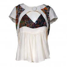 ΣΕΤ ΕΚΡΟΥ+FLORAL ΜΠΟΛΕΡΟ ΚΑΙ ΤΟΠ ETRO IT42