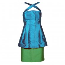 ΣΕΤ ΠΕΤΡΟΛ ΤΟΠ ΠΡΑΣΙΝΗ ΦΟΥΣΤΑ OSCAR DE LA RENTA US2