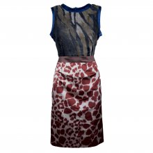 ΦΟΡΕΜΑ ΑΦΗΡΗΜΕΝΟ PRINT ANIMAL ΚΑΤΩ MIDI ASIBELUA SIZE:12