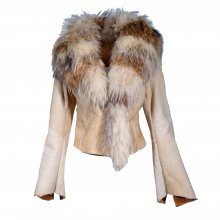 ΣΑΚΑΚΙ ΜΠΕΖ ΜΟΥΤΟΝ ΜΕ ΓΟΥΝΑ ROBERTO CAVALLI SIZE:M