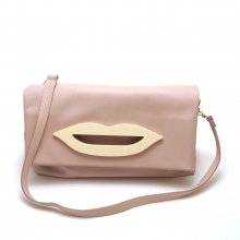 ΤΣΑΝΤΑ ΩΜΟΥ & ΦΑΚΕΛΛΟΣ ΑΝΟΙΧΤΟ ΡΟΖ  PARIS KISSS SONIA RYKIEL 