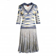 ΦΟΡΕΜΑ ΜΠΛΕ ΚΙΤΡΙΝΟ ΜΙΝΤΙ ΓΙΑΚΑΣ MISSONI M