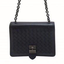 BOTTEGA VENETA TΣΑΝΤΑ ΩΜΟΥ ΜΙΚΡΗ ΔΕΡΜΑΤΙΝΗ