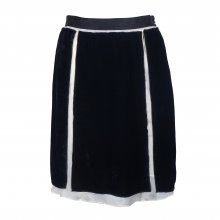 ΦΟΥΣΤΑ ΜΑΥΡΗ ΑΣΠΡΗ ΒΕΛΟΥΔΟ ΜΙΝΤΙ D&G IT 42