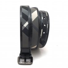  BURBERRY ZΩΝΗ ΑΣΠΡΟΜΑΥΡΗ ΚΑΡΟ