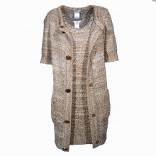 ΦΟΡΕΜΑ ΚΑΙ ΖΑΚΕΤΑ ΠΛΕΚΤΑ ΜΠΕΖ ΧΡΥΣΟ CHLOE