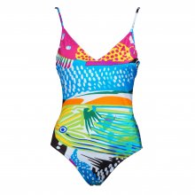 ΜΑΓΙΩ ΟΛΟΣΩΜΟ ΕΜΠΡΙΜΕ ΠΟΛΥΧΡΩΜΟ MALIZIA BY LA PERLA 46