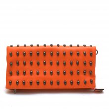 THOMAS WYLDE ΤΣΑΝΤΑ CLUTCH ΣΟΜΟΝ ΜΕ ΜΙΚΡΕΣ ΝΕΚΡΟΚΕΦΑΛΕΣ 