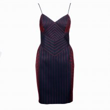 ΦΟΡΕΜΑ ΜΑΥΡΟ ΜΕ ΚΟΚΚΙΝΕΣ ΡΑΦΕΣ ALEXANDER WANG US6