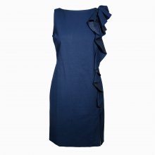 ΦΟΡΕΜΑ NAVY ΜΕ ΒΟΛΑΝ VALENTINO RED IT42