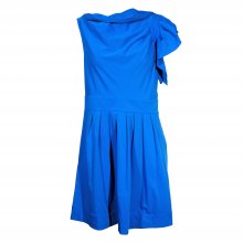 DVF ΜΠΛΕ ΑΜΑΝΙΚΟ ΦΟΡΕΜΑ US12