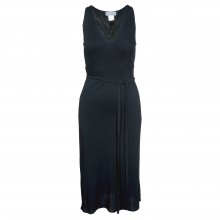 ΦΟΡΕΜΑ ΜΑΥΡΟ ΑΜΑΝΙΚΟ ΜΕ V-NECK MISSONI 42