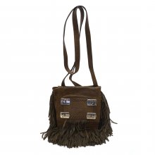 JIMMY CHOO ΤΣΑΝΤΑ ΚΑΦΕ ΜΕ ΚΡΟΣΙΑ 