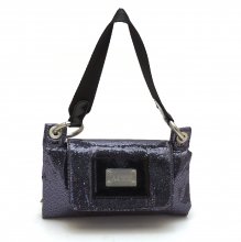 ΤΣΑΝΤΑ ΜΙΚΡΗ ΜΠΛΕ LUREX ΥΦΑΣΜΑ ΙΜΑΝΤΑ ARMANI JEANS