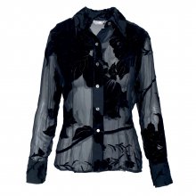 ΠΟΥΚΑΜΙΣΟ ΝΤΕΒΟΡΕ ΒΕΛΟΥΔΟ ΜΑΥΡΟ BARBARA BUI SIZE:L