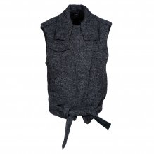 ΣΑΚΑΚΙ-ΓΙΛΕΚΟ BIKER ΓΚΡΙ ΤΟΥΙΝΤ ISABEL MARANT SIZE:FR42