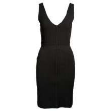 Z SPOKE by ZAC POSEN ΜΑΥΡΟ ΠΛΕΚΤΟ ΦΟΡΕΜΑ SIZE:L