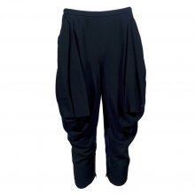 ALEXANDER McQUEEN ΜΑΥΡΟ HAREM ΠΑΝΤΕΛΟΝΙ SIZE:IT40